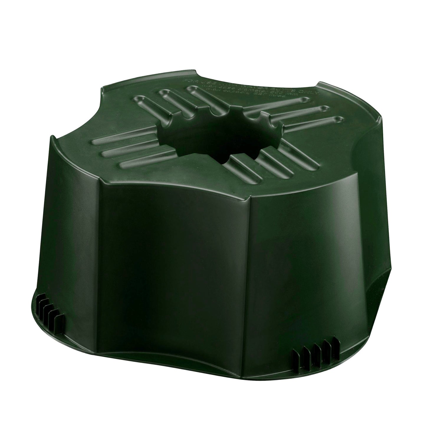 Soporte para barril de lluvia Harcostar Classic, PE, verde oscuro