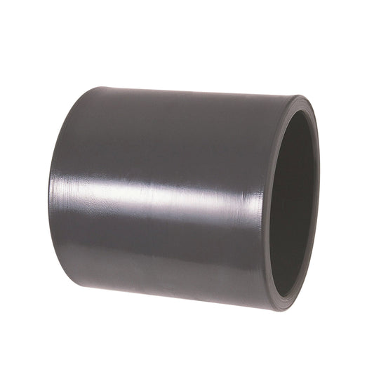 Pimtas push-fit socket, PVC, 2x internal glue, 16 bar, 63 mm