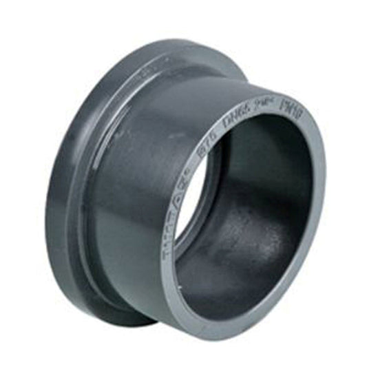 Pimtas collar bush, PVC, flat, 1x internal glue, 16 bar, 63 mm