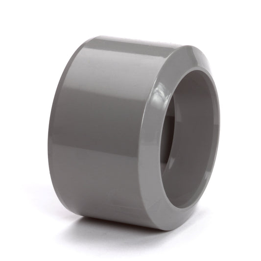 Anillo reductor para tubería de drenaje y pluvial Dyka, PVC, adhesivo interior x exterior, gris, 70 x 75 mm