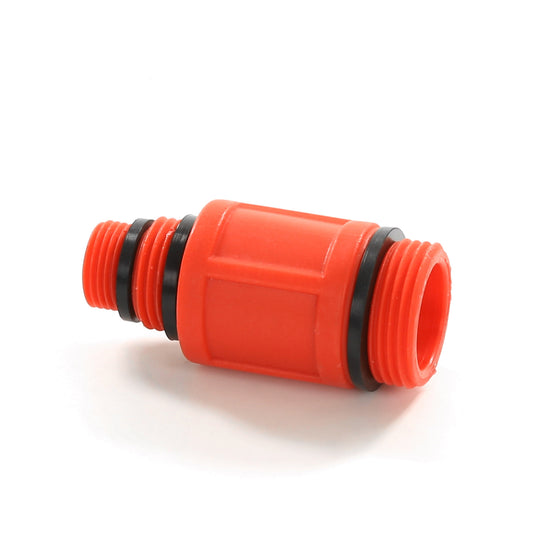 Universal construction plug, plastic, 3/8" x ½" x ¾", red