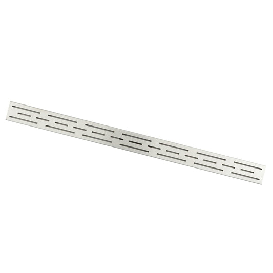 W-drain standard grate for shower drain, stainless steel, l = 800 mm