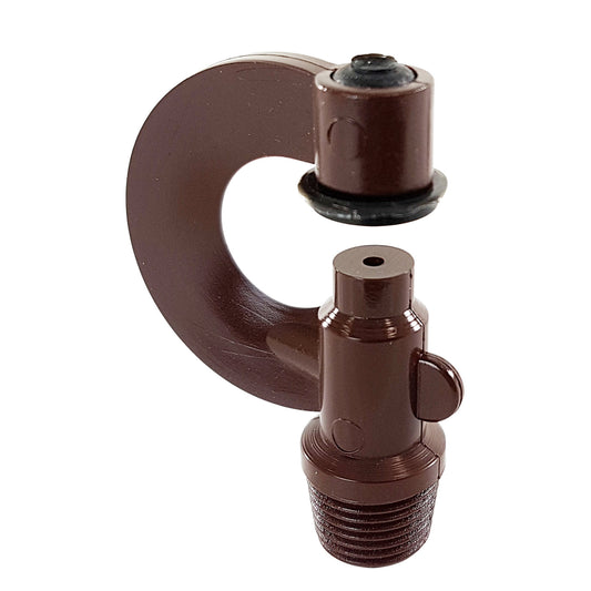 VDL arc sprinkler, 3/8" WW, brown