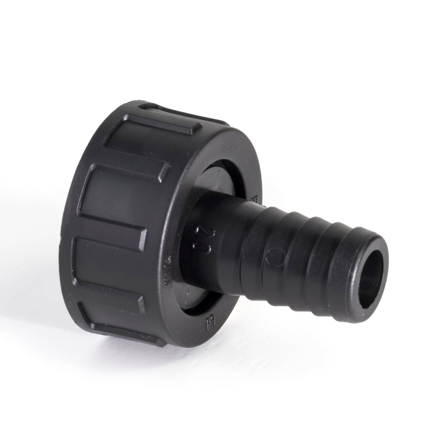 BD hose barb, PP, EPDM, union nut x hose barb, 1½" x 38 mm
