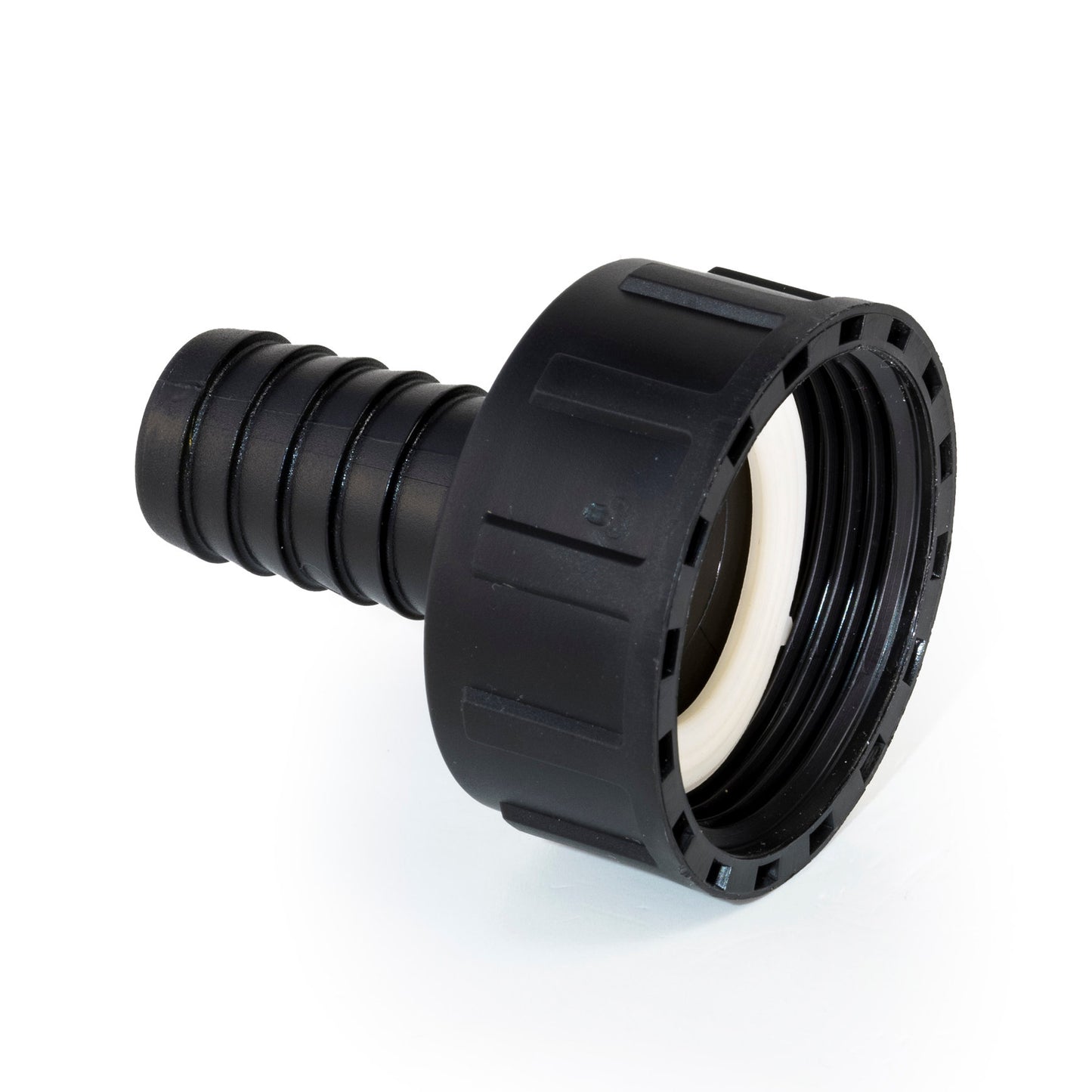 BD hose barb, PP, EPDM, union nut x hose barb, 1½" x 38 mm