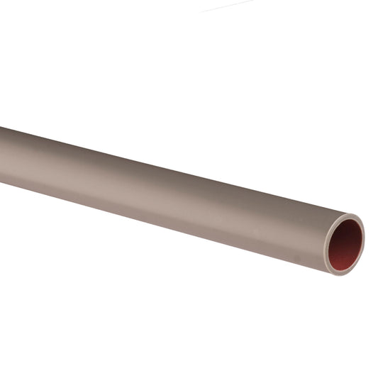 Pipelife Polvalit electrical conduit pipe, PVC, grey, imp impact resistance, low friction, l=4m,19mm