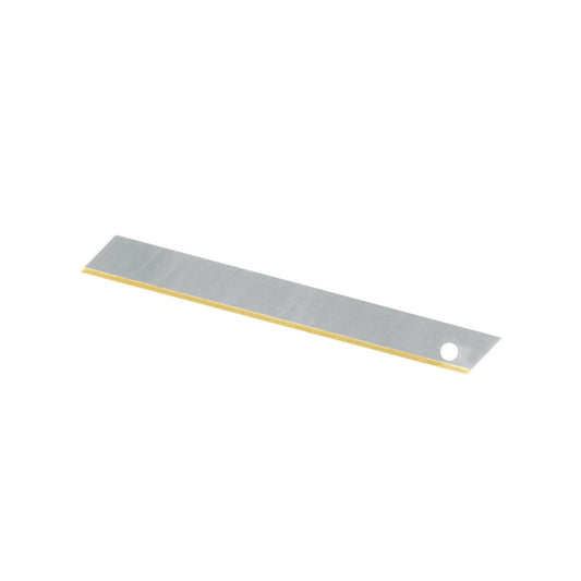 Promat blades for snap-off knife, titanium, 12 std snap-off locations, pack of 10, 80 x 9., x 0,4 mm