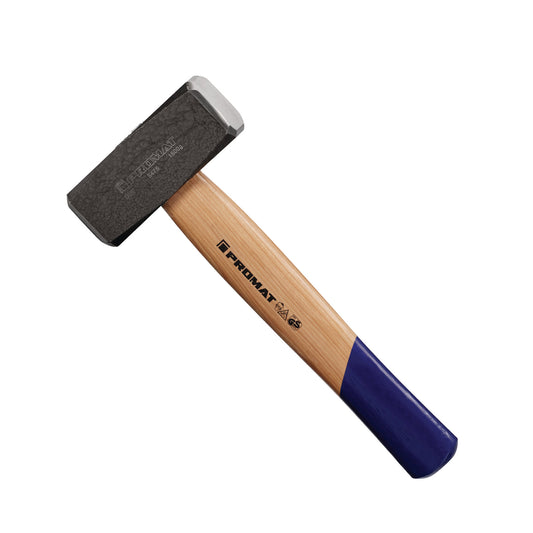 Promat sledgehammer, hammer head die-forged 1500 grams, hickory handle