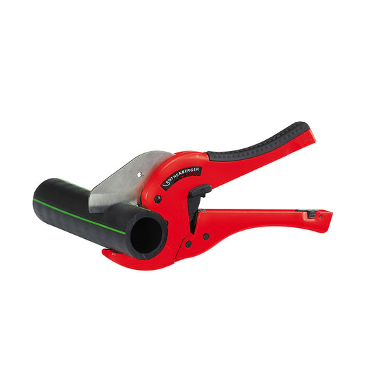 Rothenberger pipe cutter, type Rocut TC 50, for PP, PE, PB, PEX, PVDF pipes, cutting range, 0-50 mm