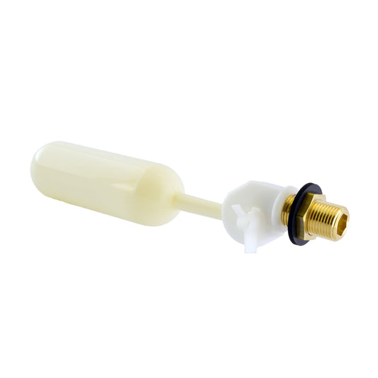 PVA float, plastic, with float, plastic ball, type 480-2, brass connection ½"