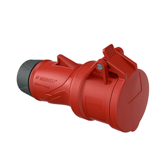 Mennekes PowerTOP Xtra CEE contra socket, Ergo, 400 V, 5-pin, 32 A, IP54