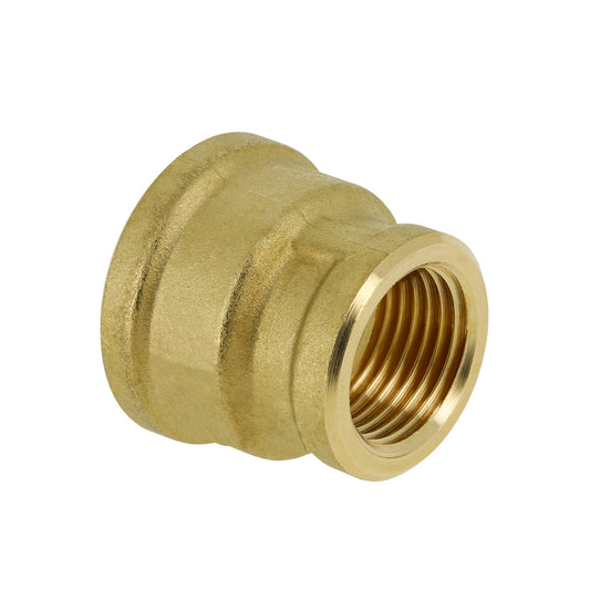 Bonfix reducing socket, brass, 2x female thread, 1¼" x ¾"