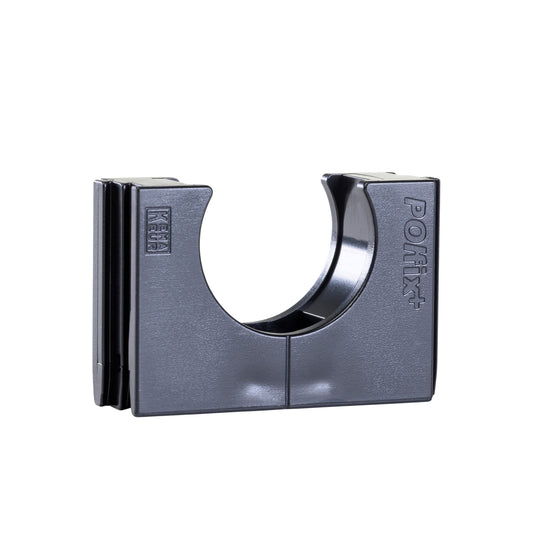 Pipelife Polfix pipe clamp, 19 mm, black, box of 100 pieces