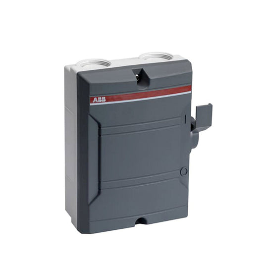 ABB enclosed switch disconnector, 2x M32, 4-pole, 40 A (AC-22 A, 500 V)