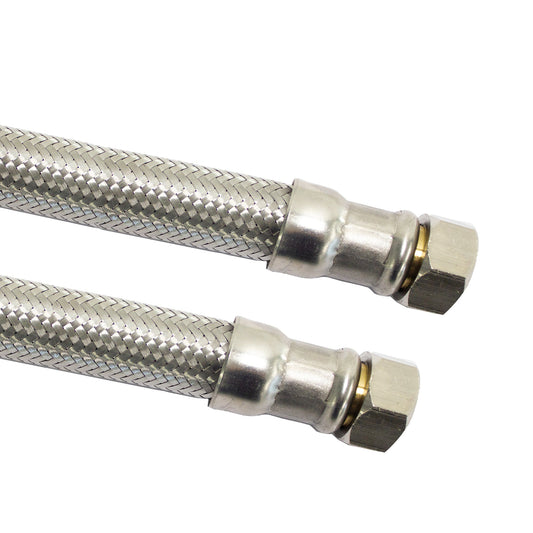Fixaflex flexible connection hose, EPDM, 2x female thread, EN13618, DN25, 1", l = 100 cm