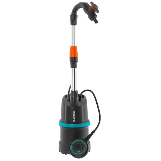 Gardena rain barrel submersible pump for clean water, type 4000/1, 230 V, 400 W