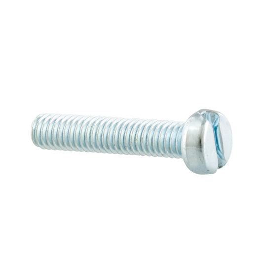 Metal screw, galvanized, cylinder head, DIN84A, M4 x 20 mm, bag of 10 pieces