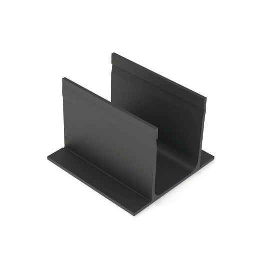 ACO coupling piece, type SlimLine, PVC, 100 x 100 x 80 mm