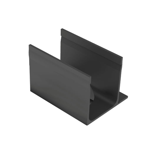 ACO coupling piece, type SlimLine, eccentric, PVC, 100 x 100 x 80 mm