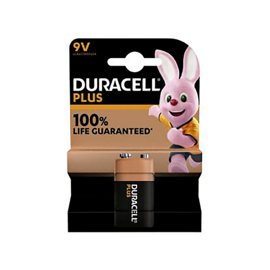 Duracell PlusPower Alkaline battery, V9-block/E, MN1604, card à 1 piece