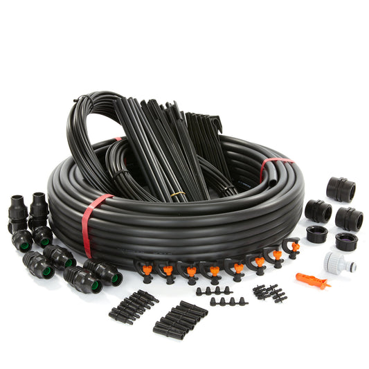 SummerRain spray set for borders, including 8 sprinklers, max. 35 m²