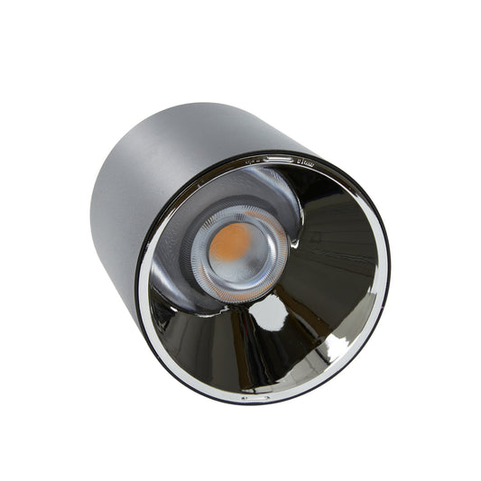 Adurolight® Premium Quality Line LED ceiling lamp, Mark, black, 20 W, 4000 K, non flicker