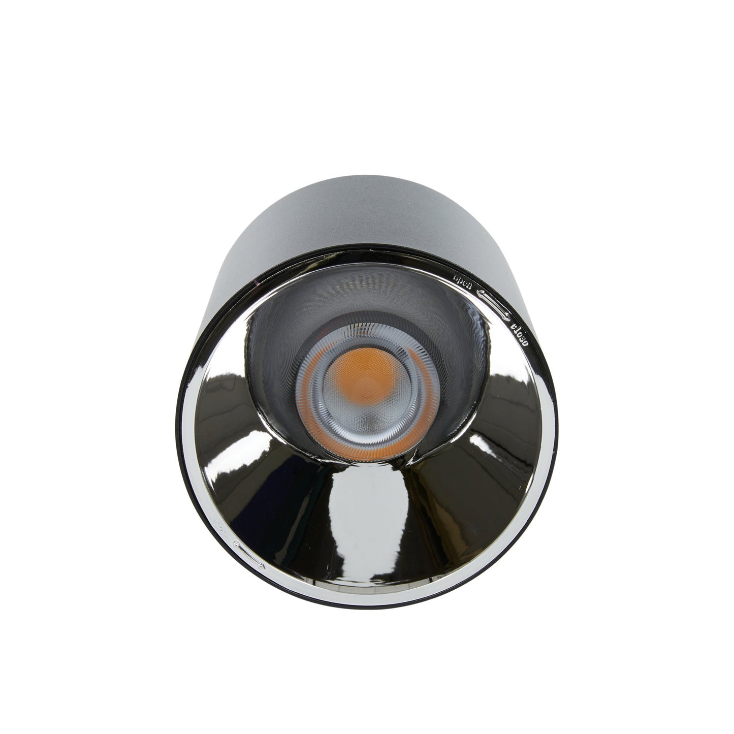 Lámpara de techo LED Adurolight® Premium Quality Line, Mark, negro, 20 W, 4000 K, sin parpadeo