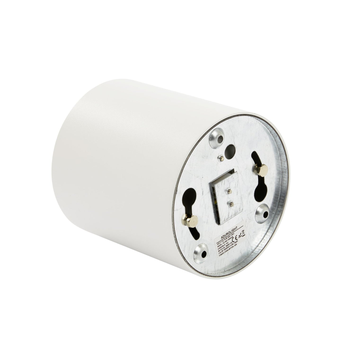 Lámpara de techo LED Adurolight® Premium Quality Line, Mark, blanco, 20 W, 4000 K, sin parpadeo