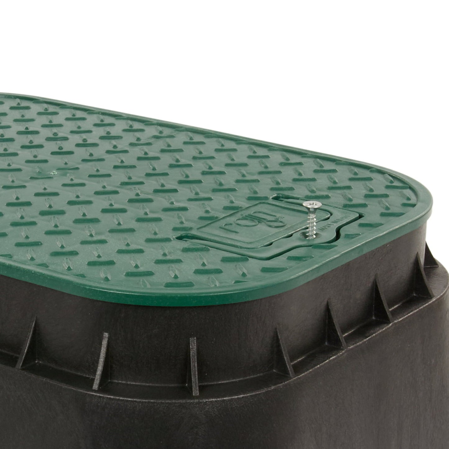 Rain ground pit, type PZRM 113, green/black, l = 400 mm, w = 275 mm, h = 330 mm