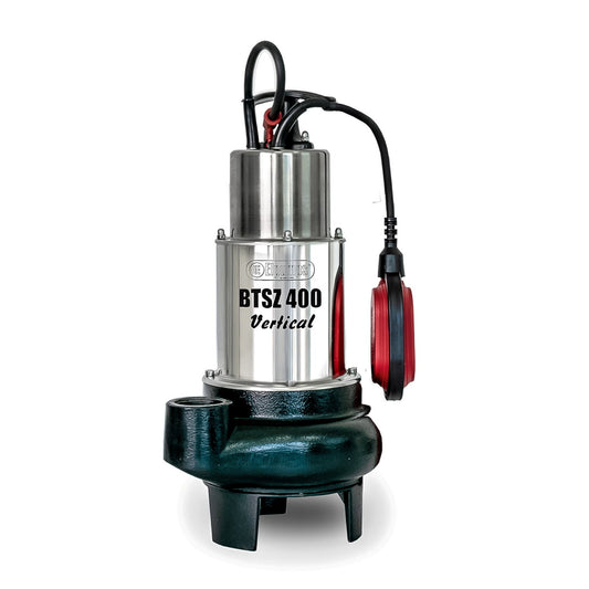 Elpumps submersible pump for dirty water, BTSZ 400 Vertical, 1200 W, 230 V, float