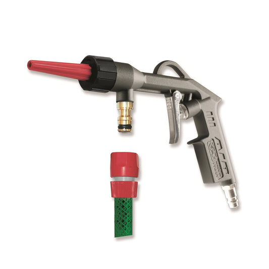Blow and wash gun with quick coupling, ¼"