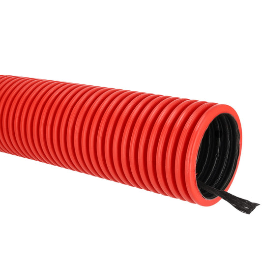 GrainDuct cable protection pipe, PE, with pull wire, 50 mm, l = 25 m