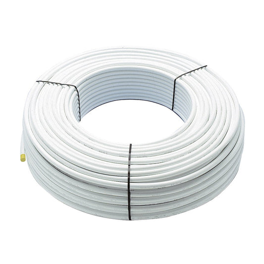 Tubo multicapa Wavin Tigris, blanco, 20 x 2,25 mm, l = 100 m, por rollo