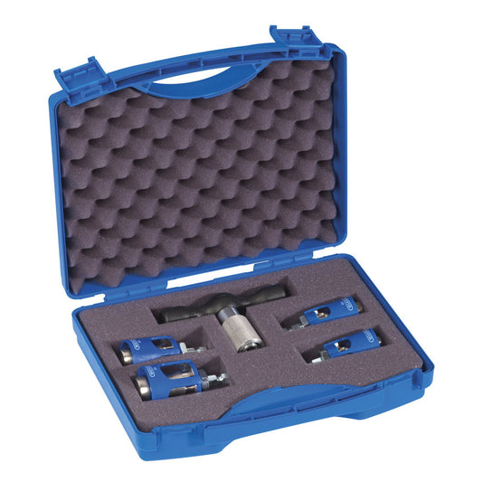 Wavin Tigris deburrer set, for plastic and aluminium tube, 16 - 20 - 25 mm