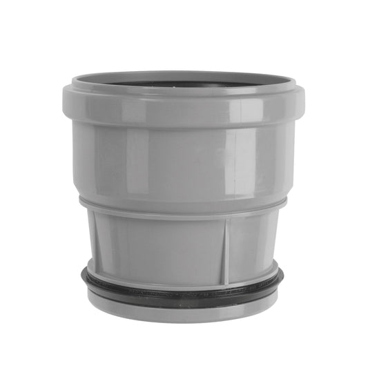 Airfit repair insert adapter, PP, tapered spigot/2x cuff, grey, 110 x 110 mm