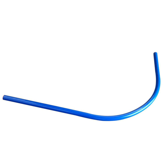 Conduit bend 90°, PVC, water/blue, d = 50 mm, r = 750 mm, 3000 mm