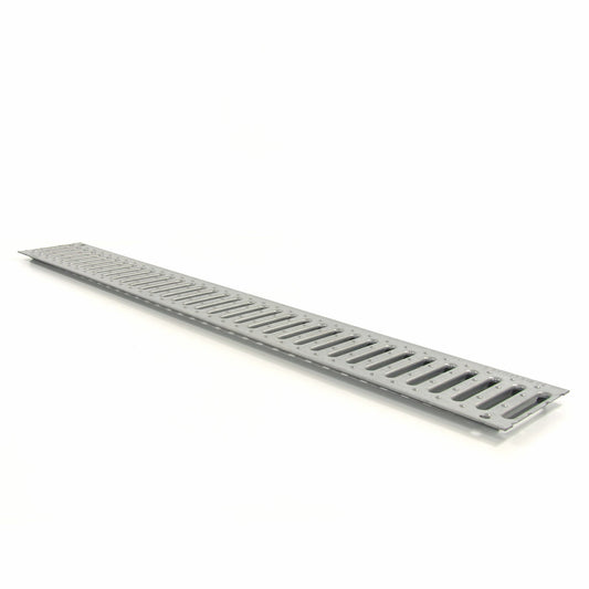 Nicoll slot grate, type Connecto 100, galvanized, B125, 100 x 12.9 x 0.9 cm