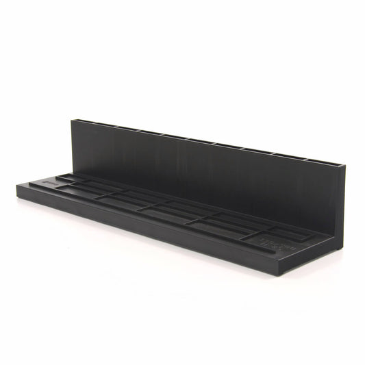 Nicoll slotted drain, type Connecto 100, PP, black, A15, 50 x 1.6 x 8.5 cm