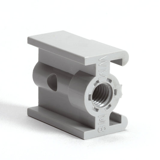 Walraven threaded connector, with claws, for PVC B-bracket, type B1, M8