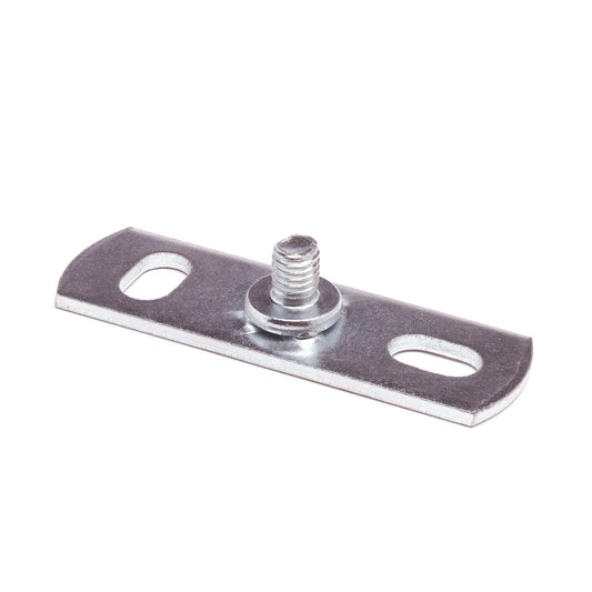 Walraven wall plate, electrolytically galvanized, type 672, M6 x 25 mm male thread