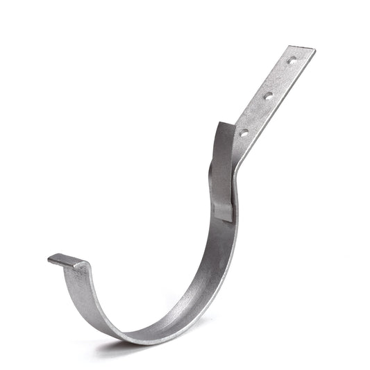 S-lon gutter bracket for half round gutter, galvanized, no. 3, 150 mm
