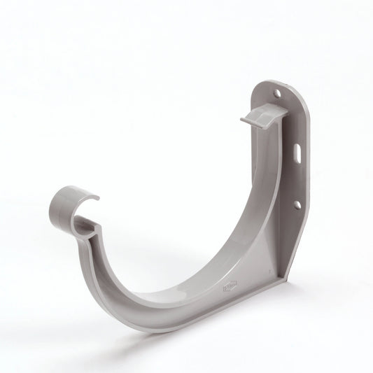 S-lon gutter bracket for half round gutter, PVC, no. 2, grey, 150 mm