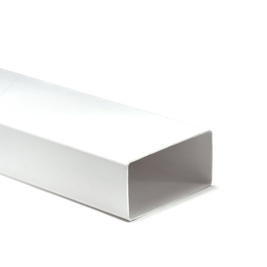 Nedco ventilation duct for kitchen ventilation, PVC, 2x spigot, 110 x 54 mm, l = 1000 mm