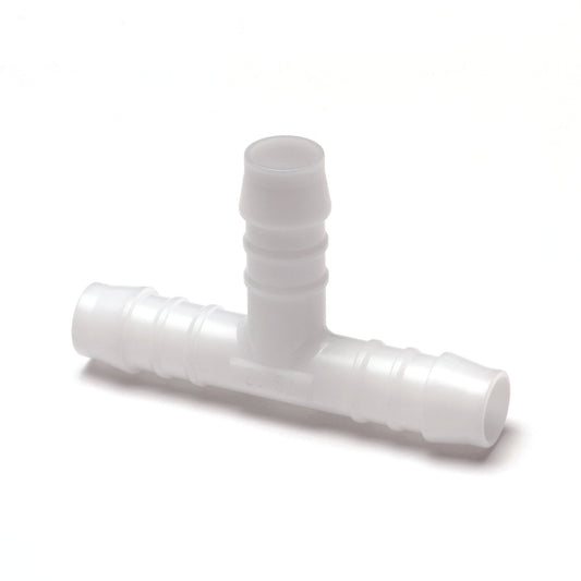 Normaplast T-piece 90°, 3x hose barb, 6 mm