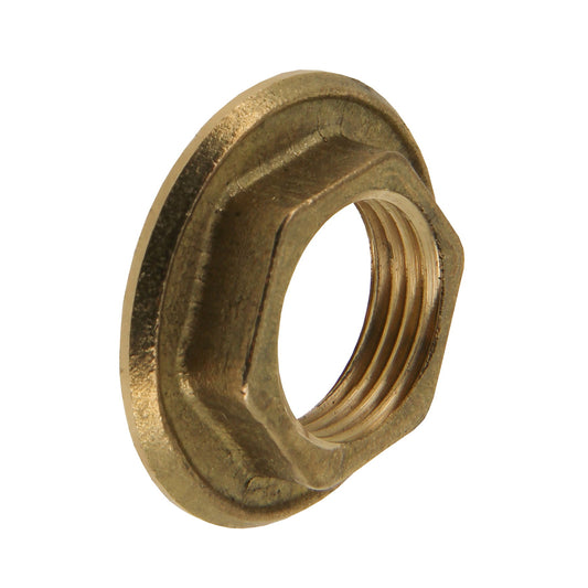 Bonfix lock nut, brass, female thread, ¾"