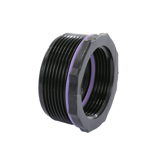 Self-Seal reducing ring, PP, male thread x female thread, 6 bar, 2" x 1¼"