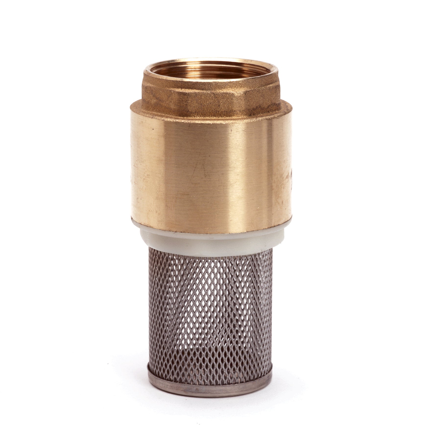Loaded Spring Botom Brass spring-loaded bottom valve, 1x female thread, 1