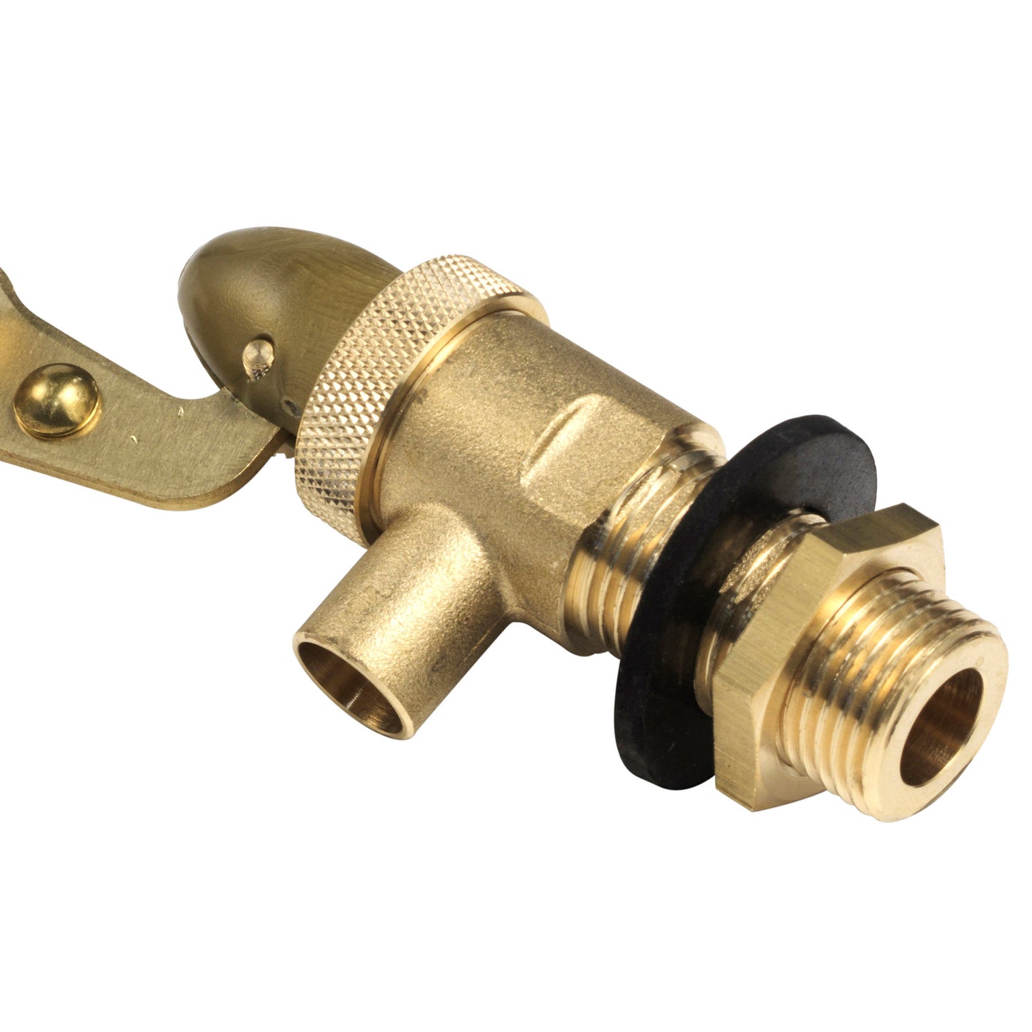 PVA brass float, type 8G12, male thread ½"