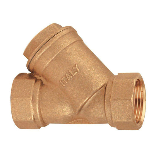 RIV Y-dirt filter, brass, type 2500, 2x female thread, ¾"