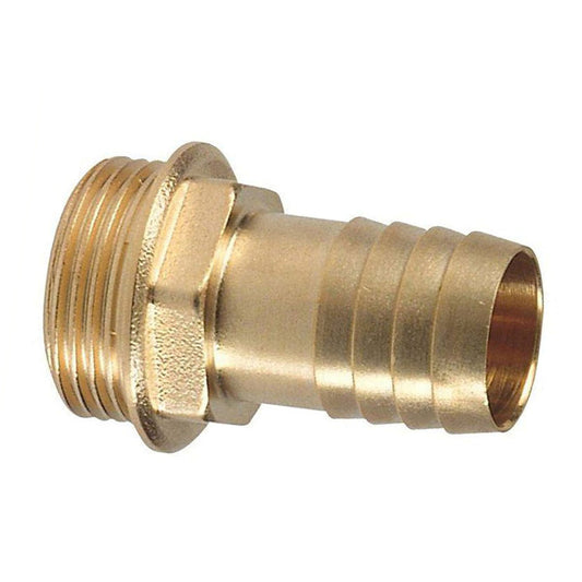 RIV brass hose barb, type 3100, 1x male thread, 1/8" x 6 mm